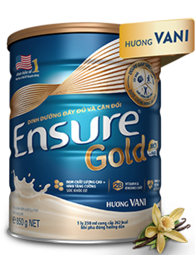 Ensure Gold Hương Vani và Hương Vani Ít Ngọt