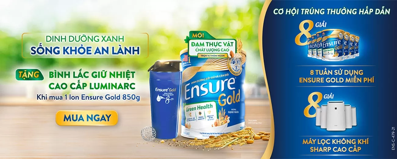 Sữa Ensure Gold 850g chính hãng