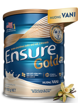 Ensure Gold Hương Vani và Hương Vani Ít Ngọt